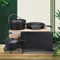 Wholesale Heavy Duty Cast Iron Camping Cookware